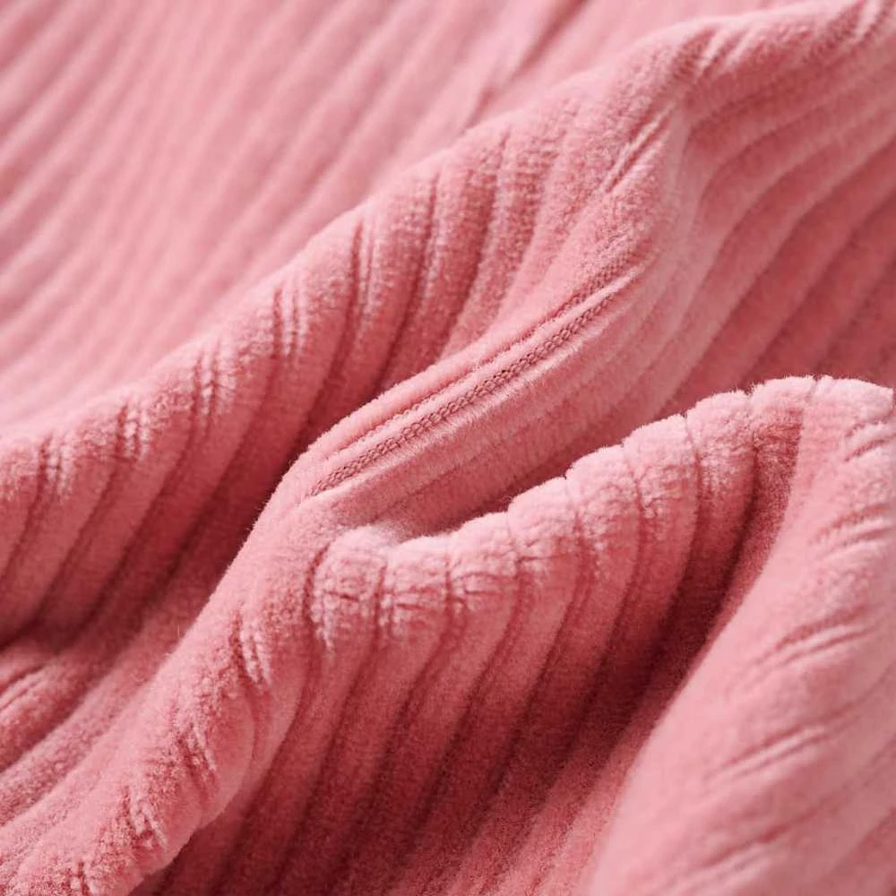 Vaikiškas kombinezonas-suknelė, šviesiai rožinis, velvetas, 116 dydžio