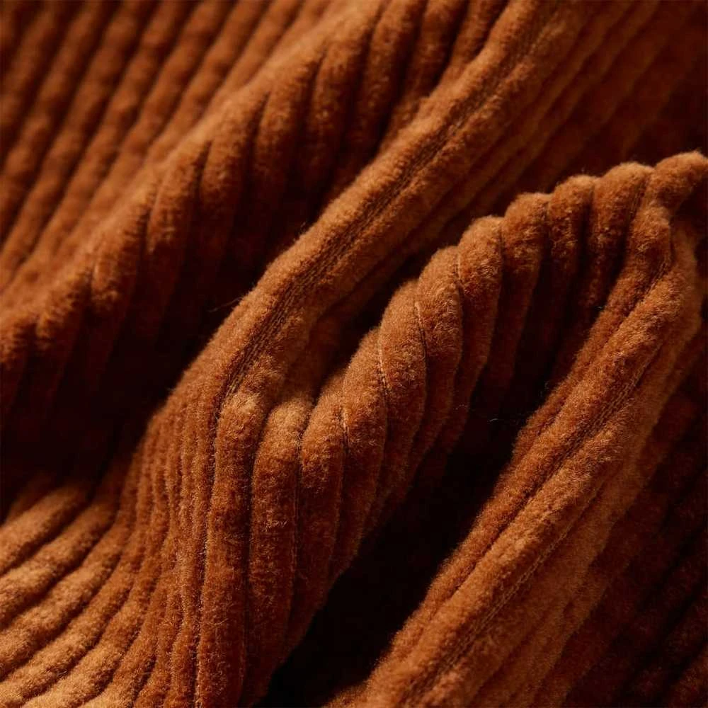 Vaikiškas sijonas su kišenėmis, smėlio spalvos, velvetas, 92 dydžio