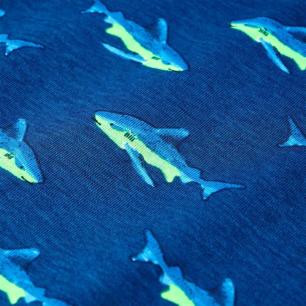 Vaikiški marškinėliai, tamsiai mėlynos spalvos, 140 dydžio