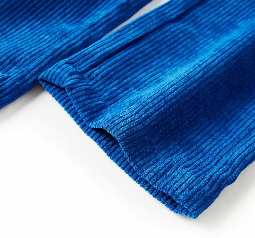 Vaikiškos kelnės, kobalto mėlynos spalvos, velvetas, 104 dydžio
