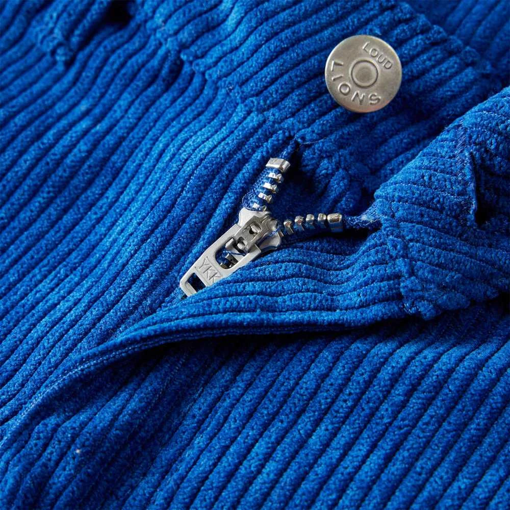 Vaikiškos kelnės, kobalto mėlynos spalvos, velvetas, 116 dydžio