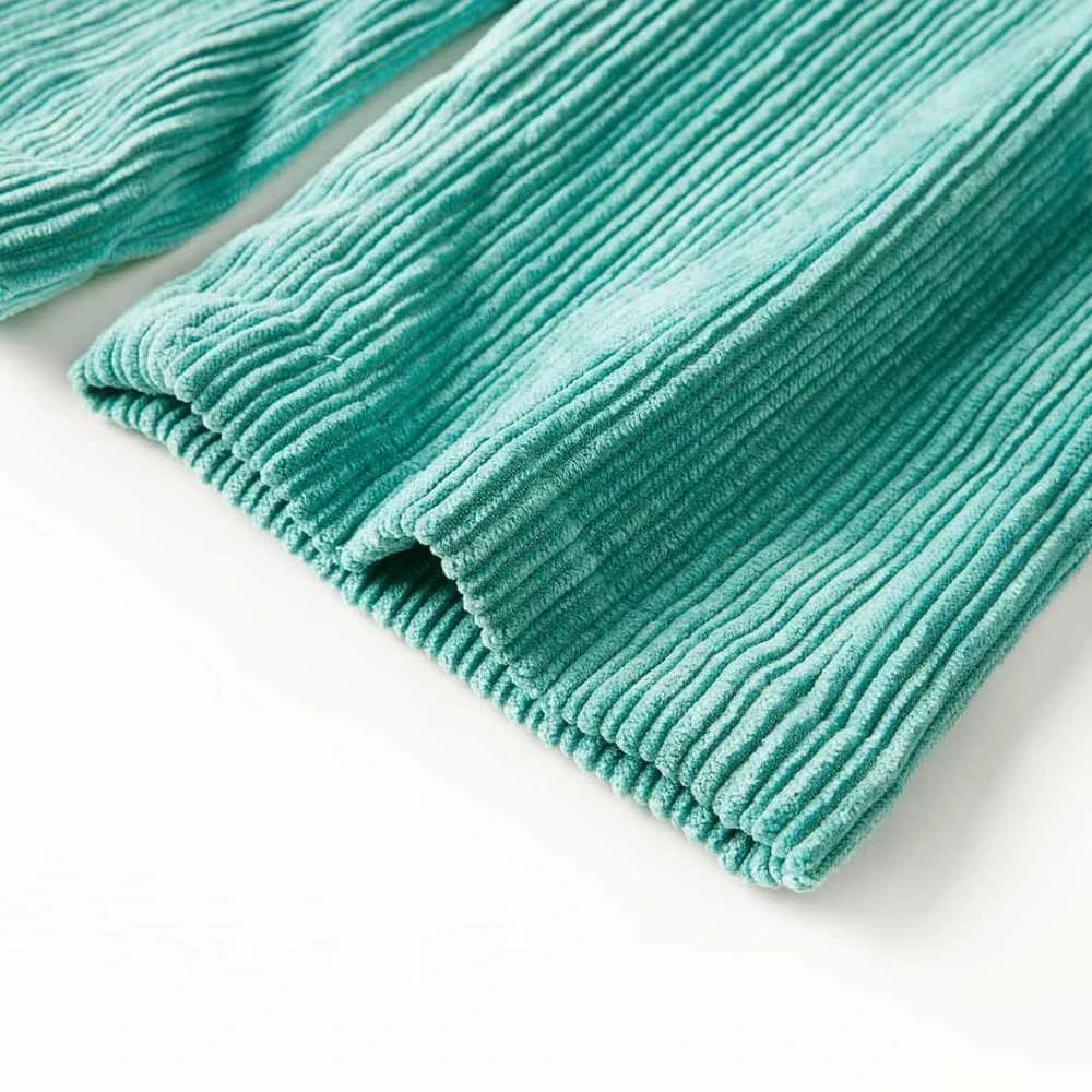 Vaikiškos kelnės, mėtinės žalios spalvos, velvetas, 128 dydžio