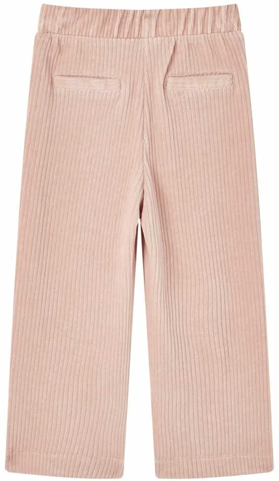 Vaikiškos kelnės, šviesiai rožinės spalvos, velvetas, 104 dydžio
