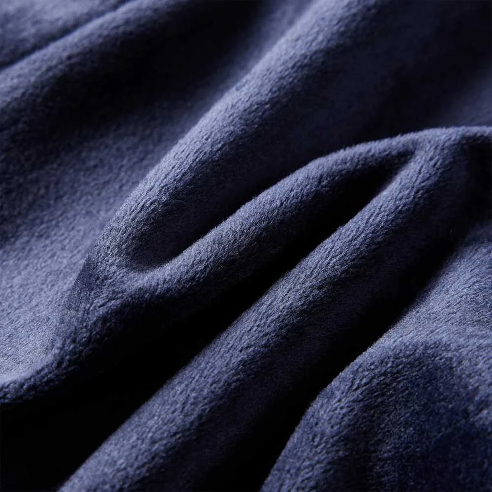 Vaikiškos kelnės, tamsiai mėlynos spalvos, velvetas, 116 dydžio