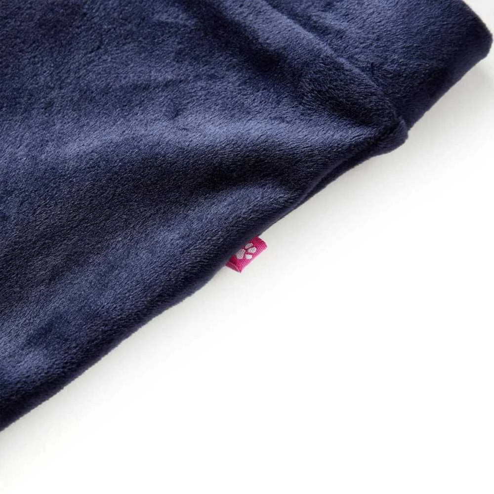 Vaikiškos kelnės, tamsiai mėlynos spalvos, velvetas, 116 dydžio