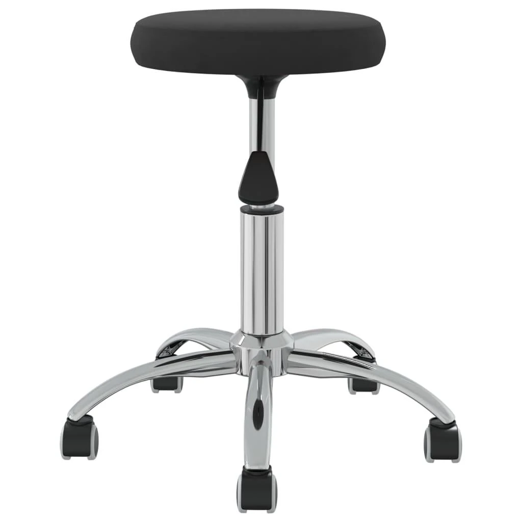 Valgomojo kėdė, juodos spalvos, aksomas (333171)