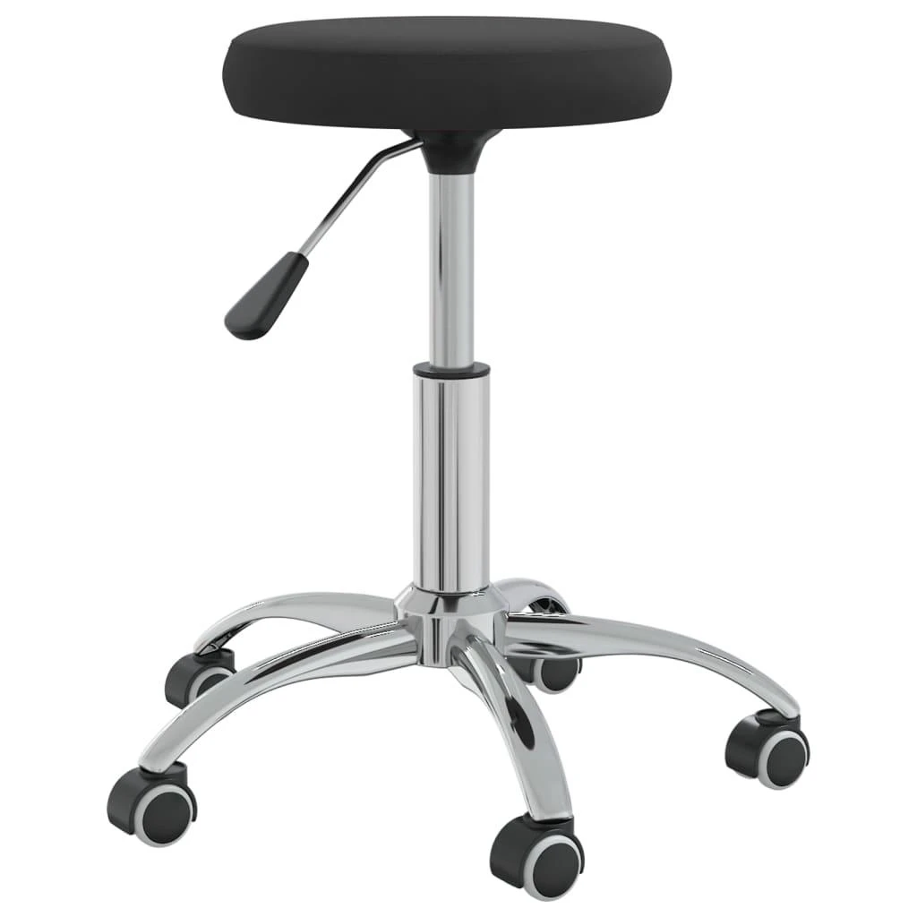 Valgomojo kėdė, juodos spalvos, aksomas (333171)