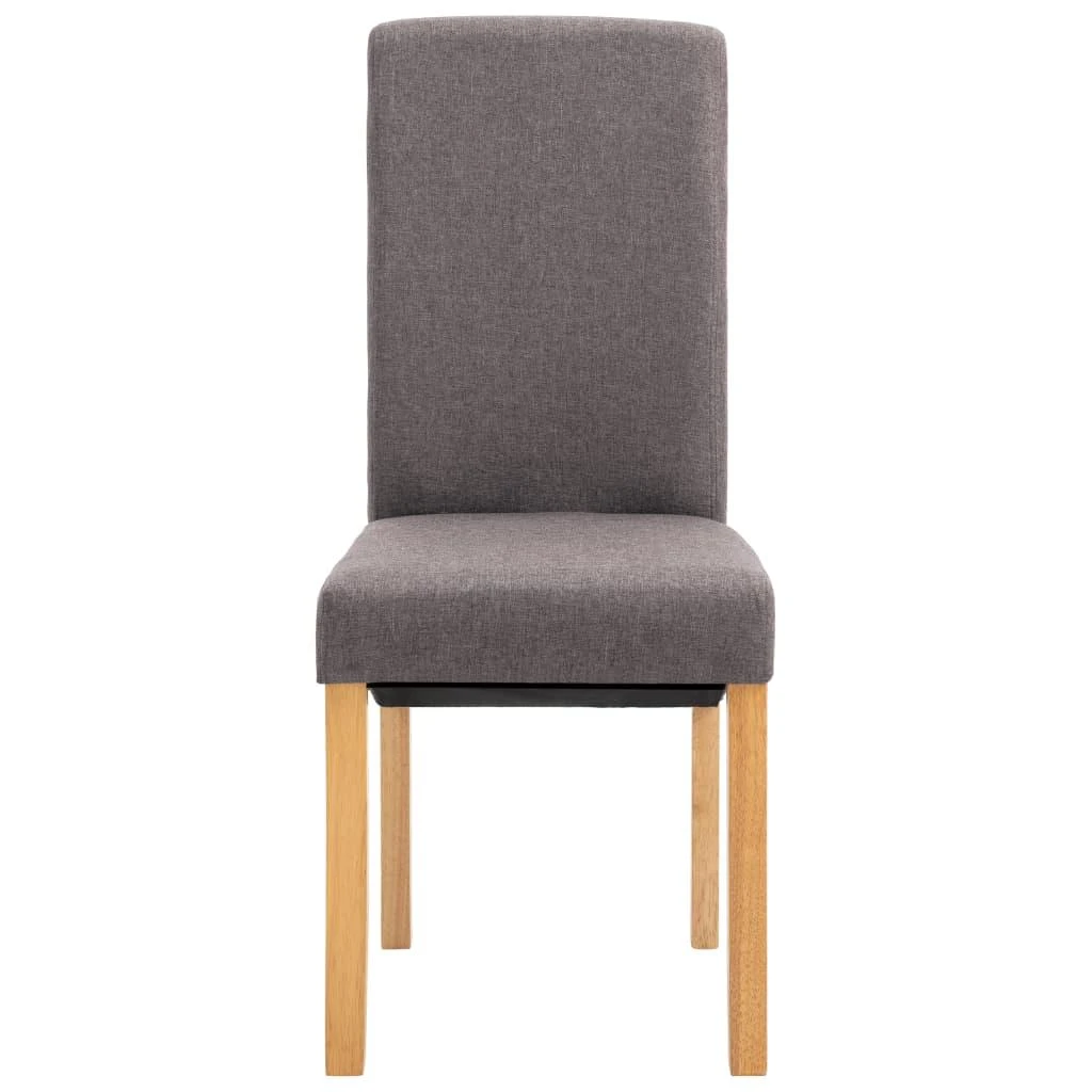 Valgomojo kėdės, 4vnt., taupe spalvos, audinys
