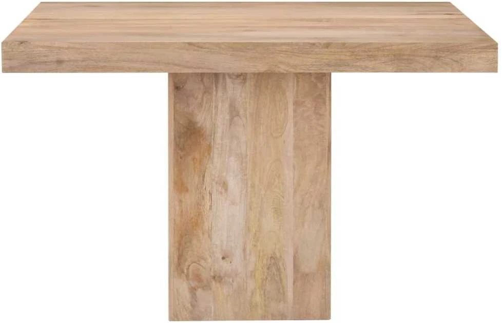 Valgomojo stalas, 120x120x77cm, mango medienos masyvas