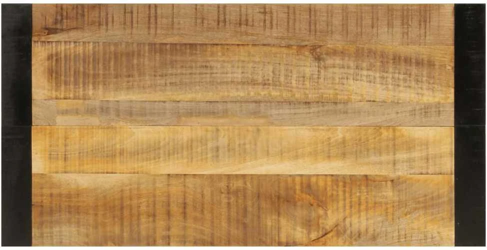 Valgomojo stalas, 120x60x76cm, mango medienos masyvas