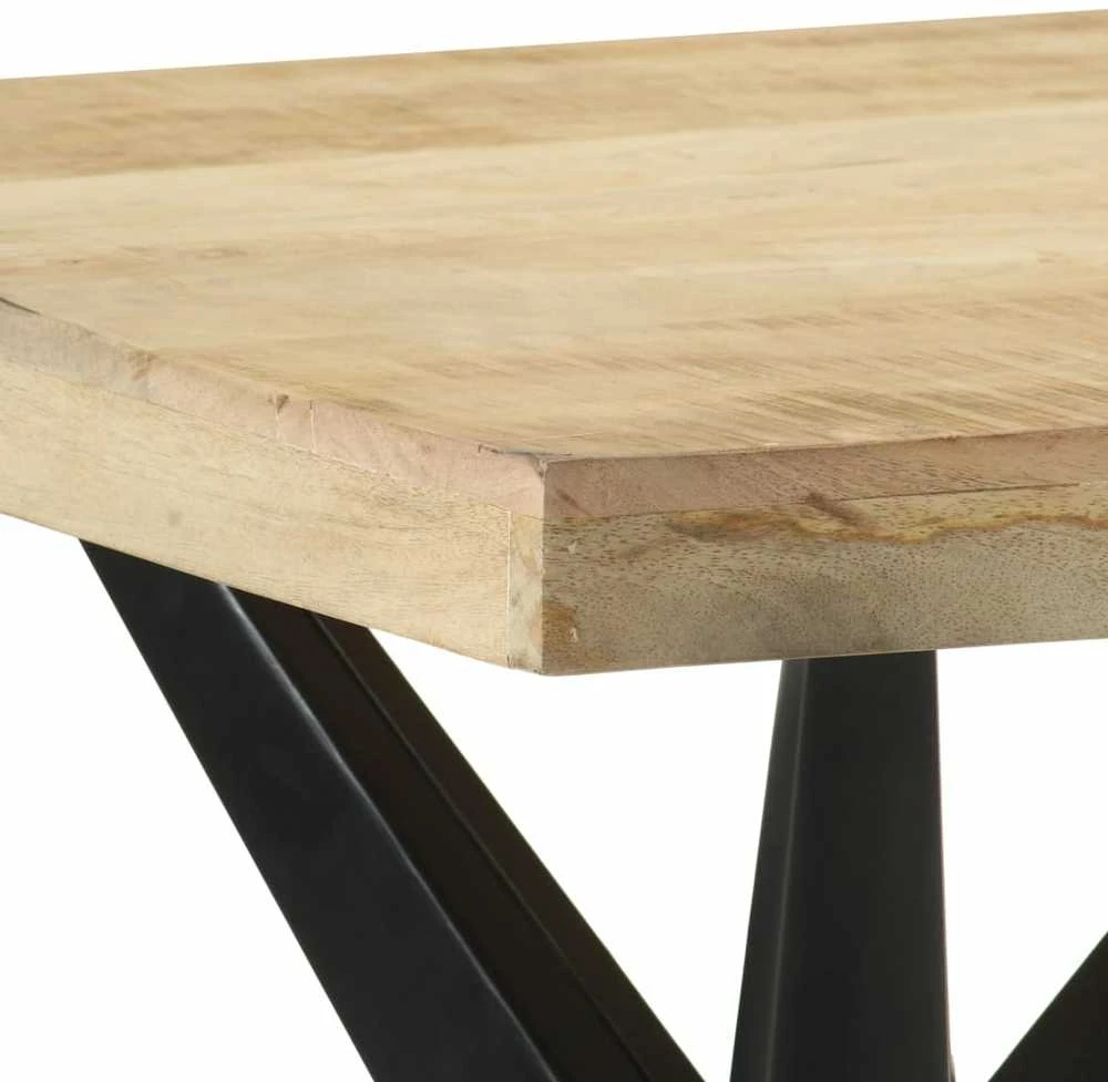 Valgomojo stalas, 120x60x76cm, mango medienos masyvas