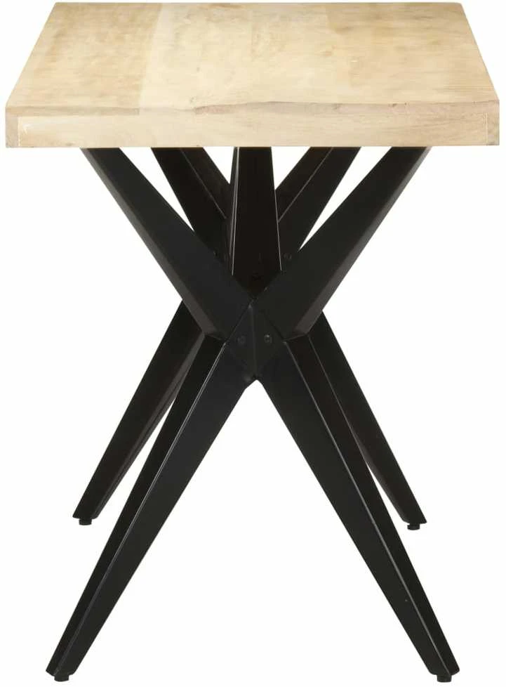 Valgomojo stalas, 120x60x76cm, mango medienos masyvas