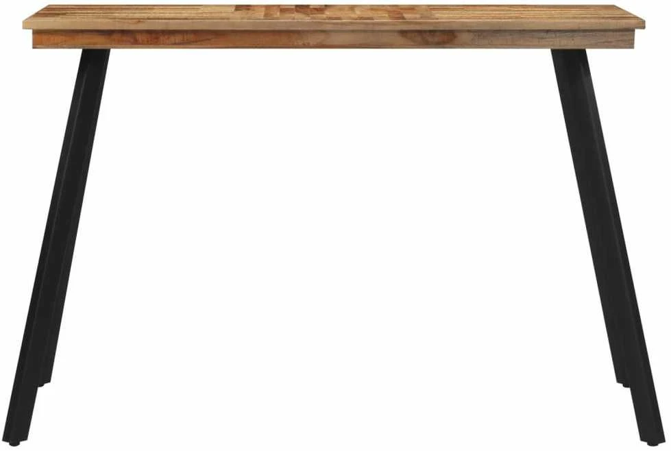 Valgomojo stalas, 120x62x76cm, tikmedžio medienos masyvas