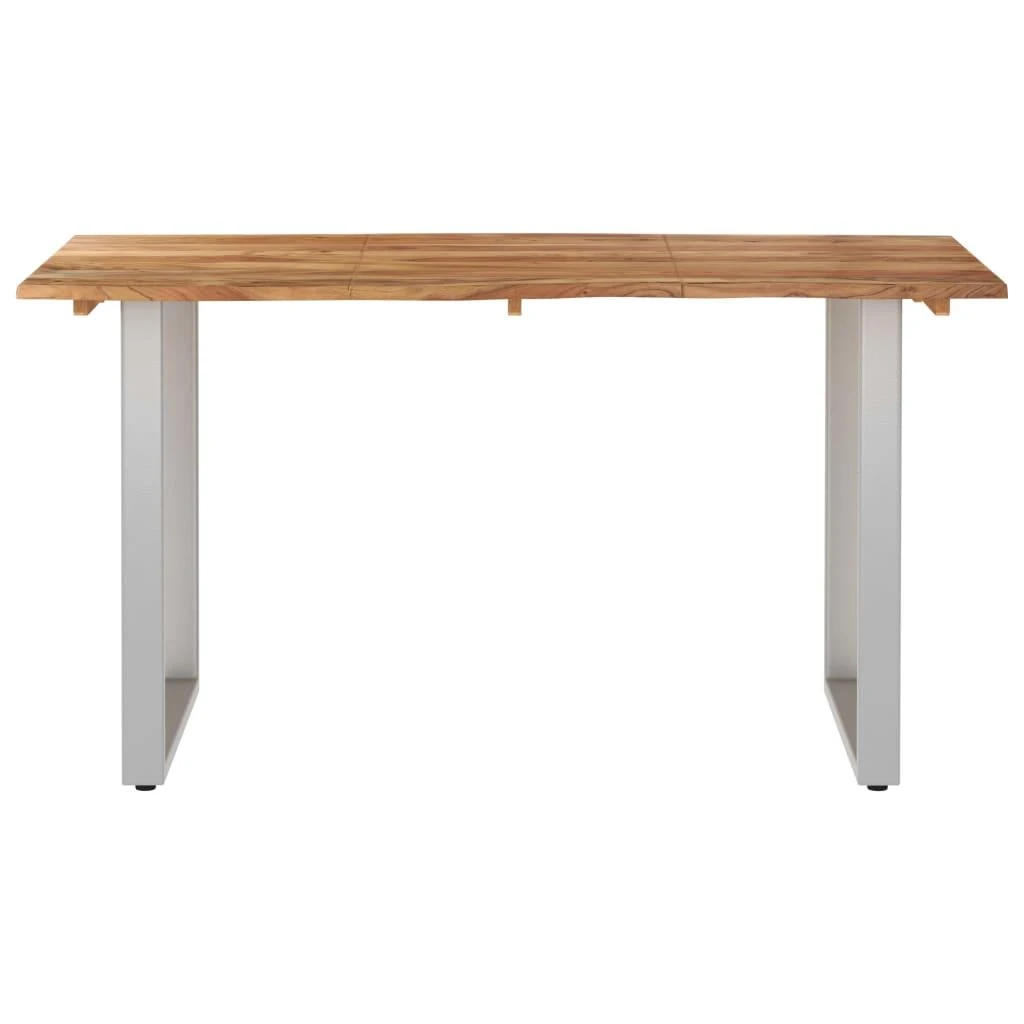 Valgomojo stalas, 140x70x76cm, akacijos medienos masyvas