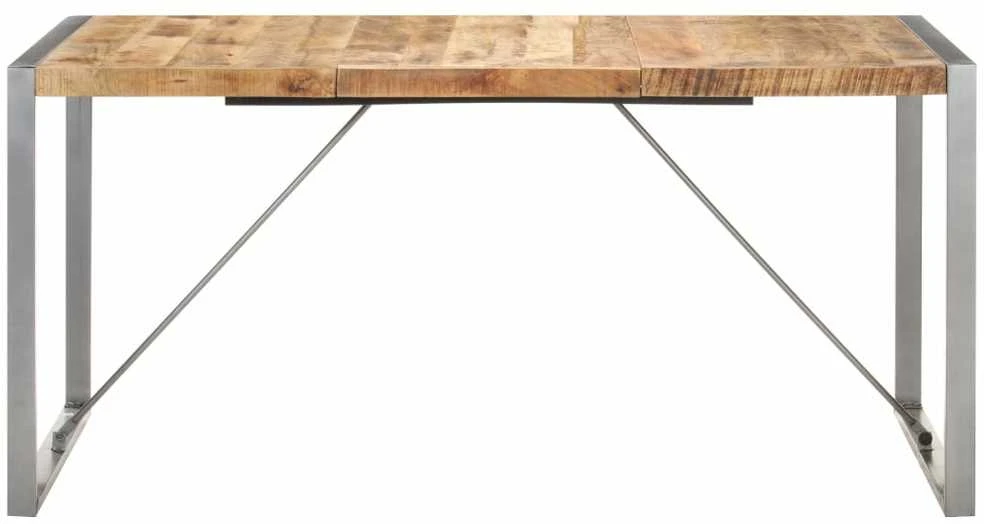 Valgomojo stalas, 160x80x75cm, mango medienos masyvas