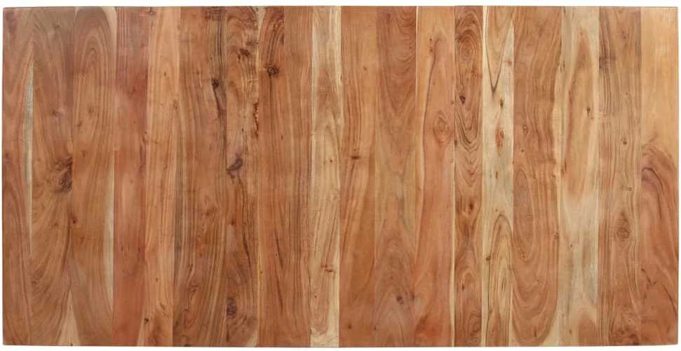 Valgomojo stalas, 160x80x76cm, akacijos medienos masyvas