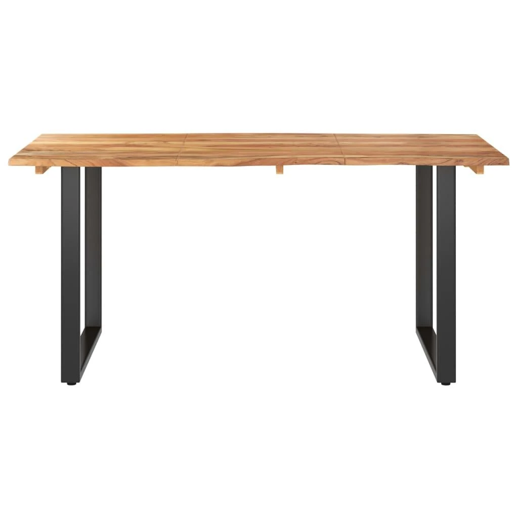 Valgomojo stalas, 154x80x76cm, akacijos medienos masyvas