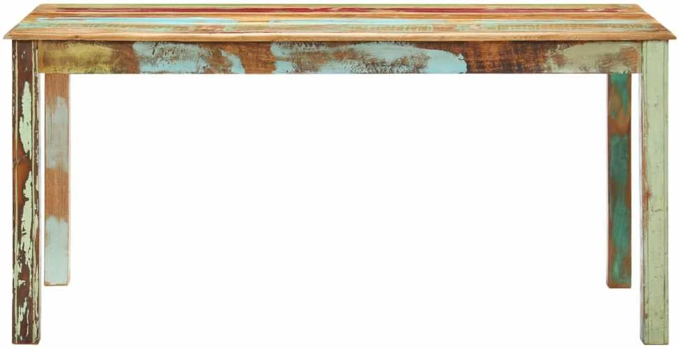 Valgomojo stalas, 160x80x76cm, perdirbtos medienos masyvas