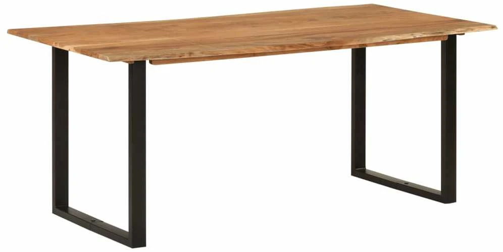 Valgomojo stalas, 180x90x76cm, akacijos medienos masyvas