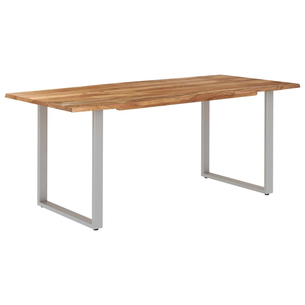Valgomojo stalas, 180x90x76cm, akacijos medienos masyvas