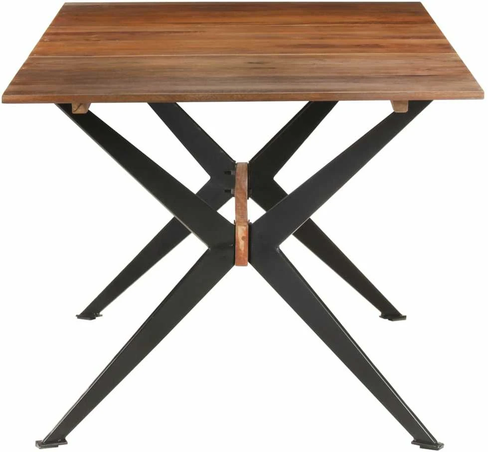 Valgomojo stalas, 180x90x76cm, mango medienos masyvas