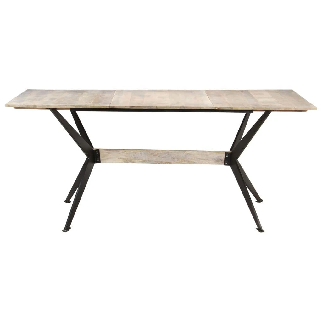 Valgomojo stalas, 180x90x76cm, mango medienos masyvas