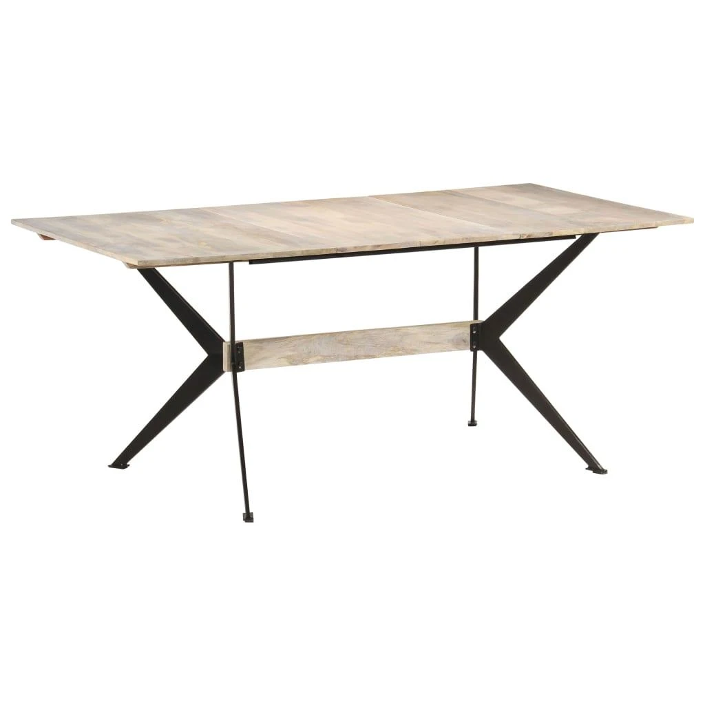 Valgomojo stalas, 180x90x76cm, mango medienos masyvas