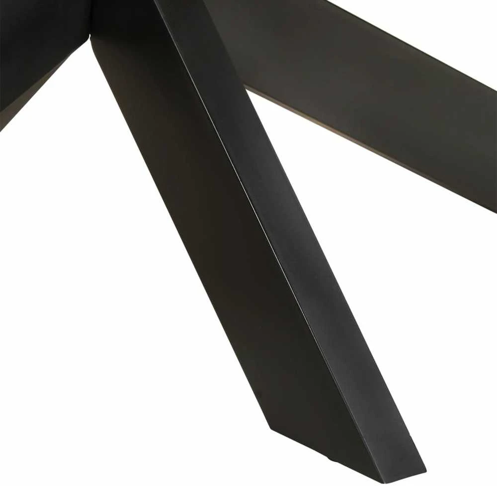 Valgomojo stalas, 200x100x75cm, neapdorota mango mediena