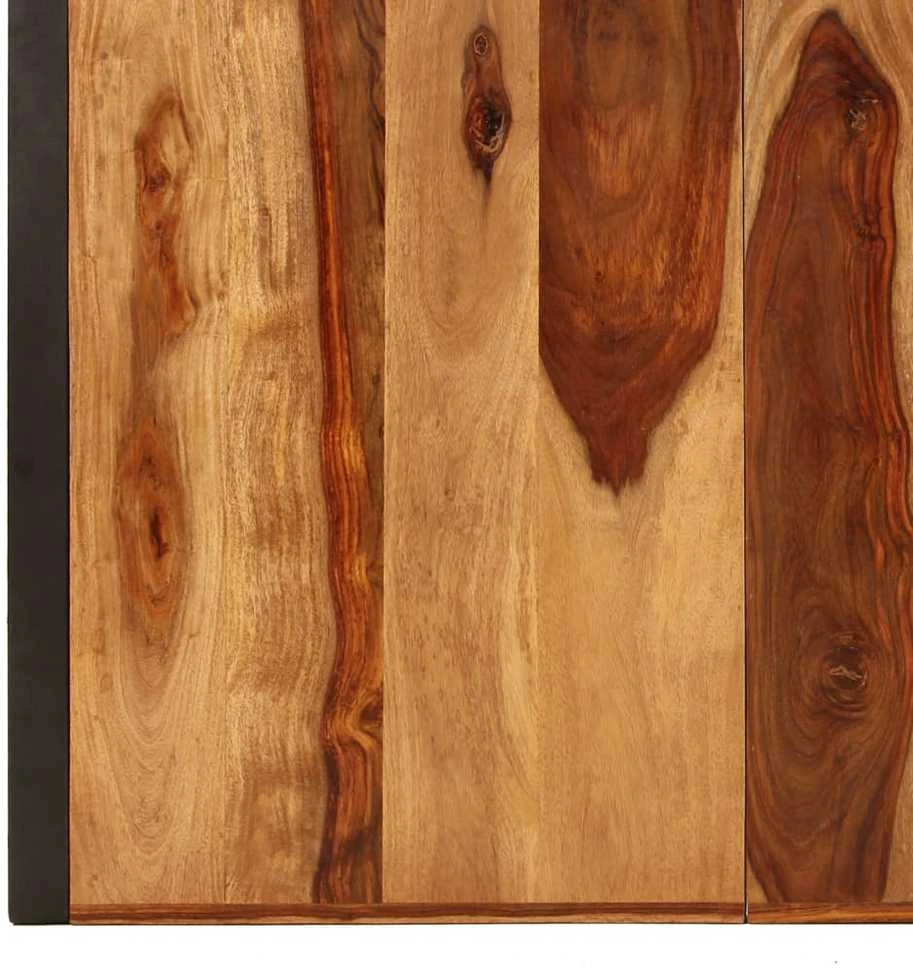 Valgomojo stalas, 220x100x75cm, rausv. dalb. medienos masyvas