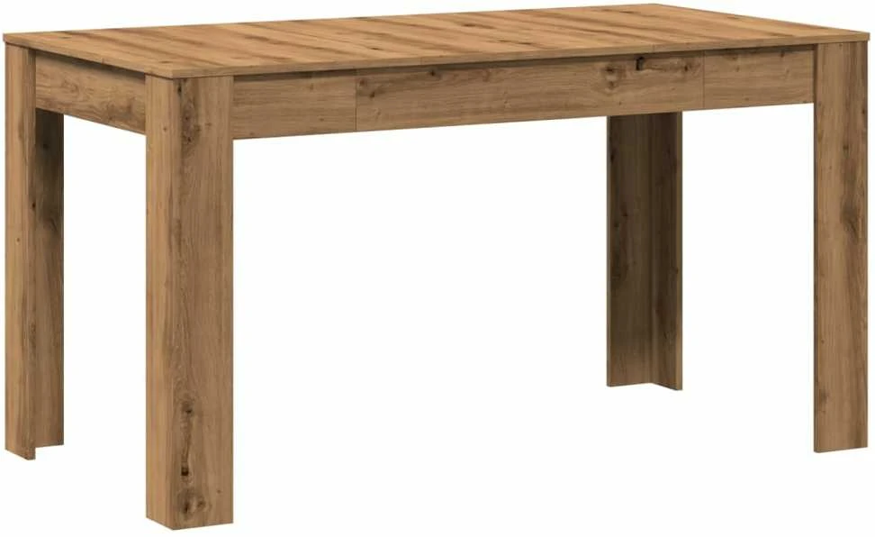 Valgomojo stalas, artisano, 140x74,5x76cm, apdirbta mediena