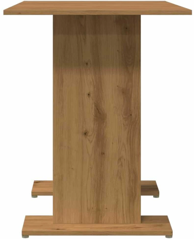 Valgomojo stalas, artisano ąžuolo spalvos, 110x60x75 cm, MDP