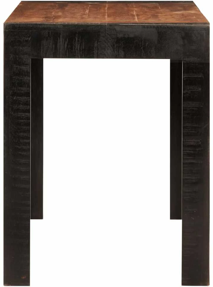 Valgomojo stalas, medaus rudas, 120x60x76cm, mango masyvas