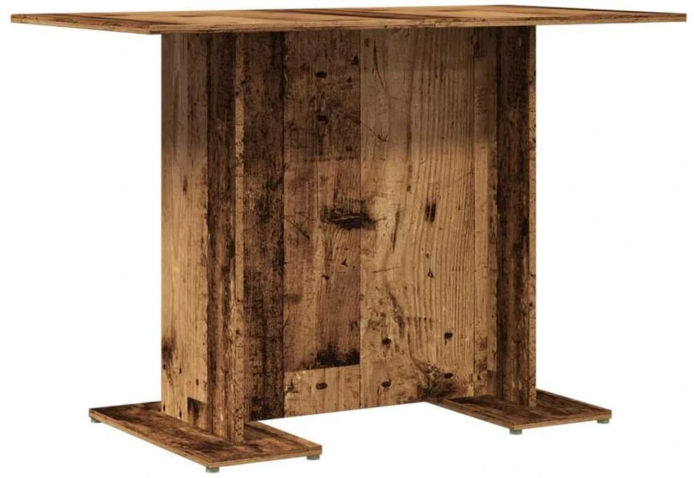 Valgomojo stalas, sendintos medienos, 110x60x75 cm, MDP