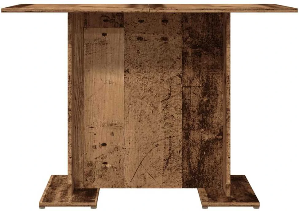 Valgomojo stalas, sendintos medienos, 110x60x75 cm, MDP