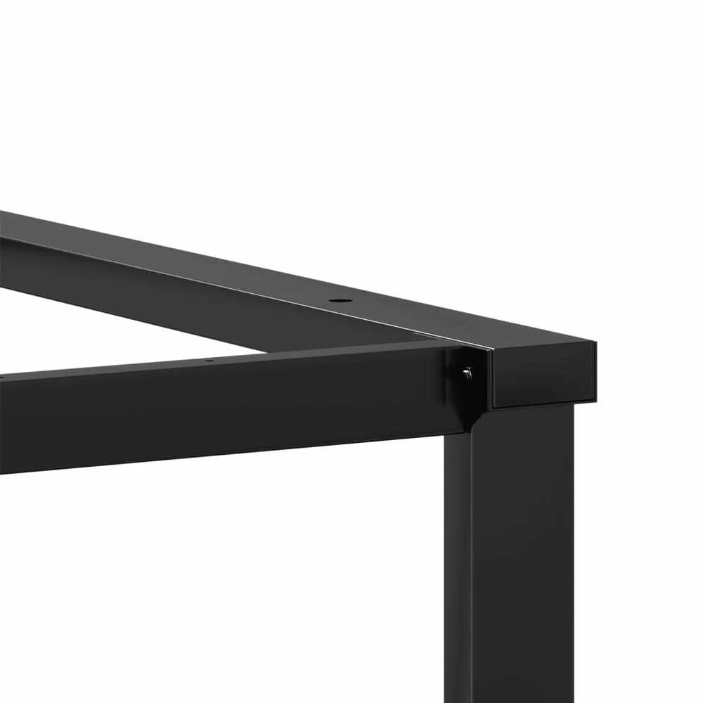 Valgomojo stalo kojos, 160x80x73cm, ketus, O formos rėmas