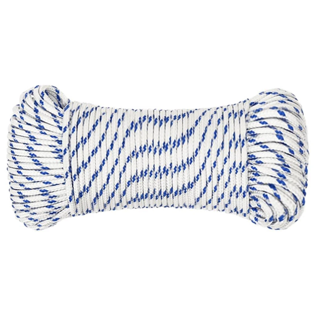 Valties virvė, baltos spalvos, 3mm, 50m, polipropilenas