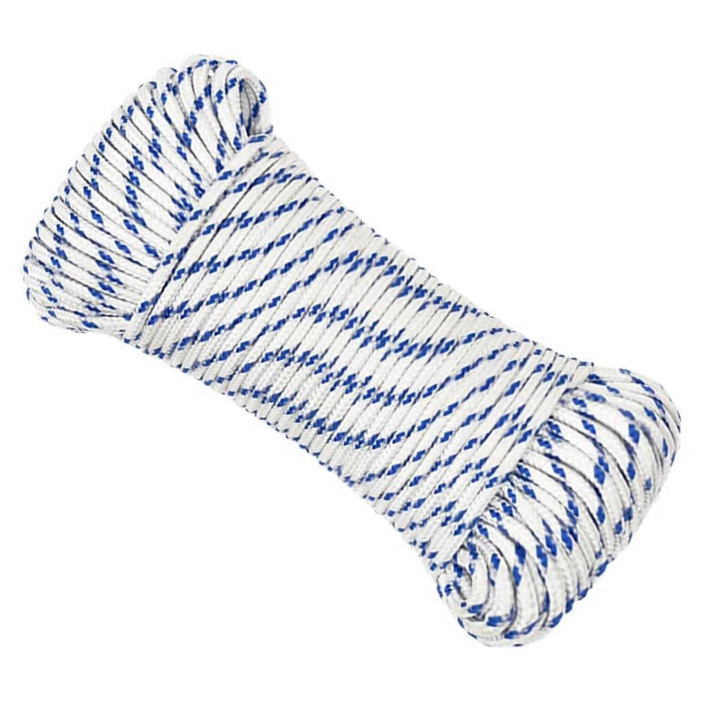 Valties virvė, baltos spalvos, 3mm, 50m, polipropilenas