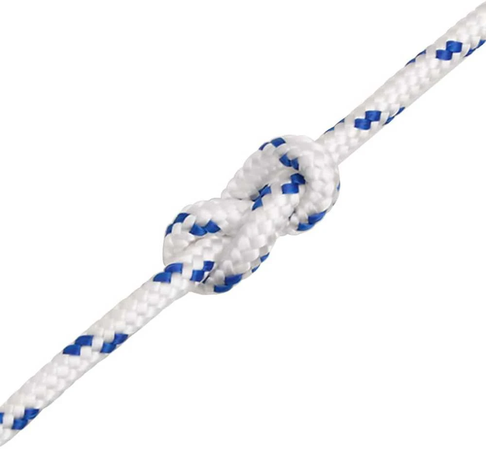 Valties virvė, baltos spalvos, 4mm, 100m, polipropilenas
