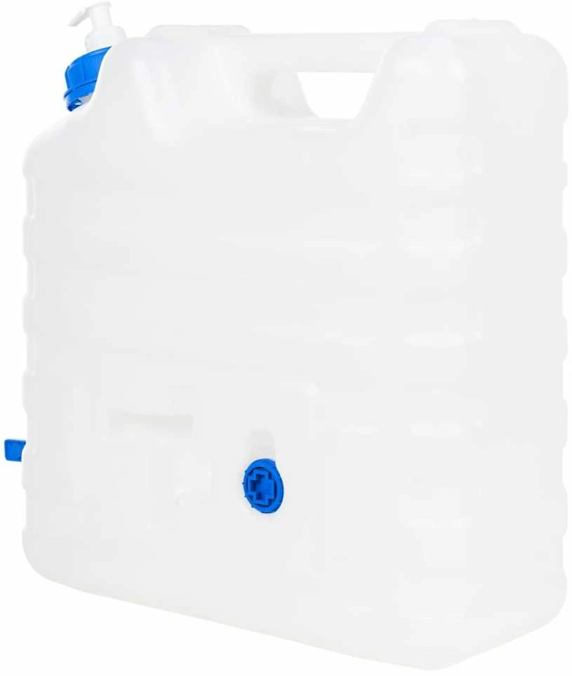 Vandens talpa su čiaupu ir muilo dozatoriumi, 15l, plastikas