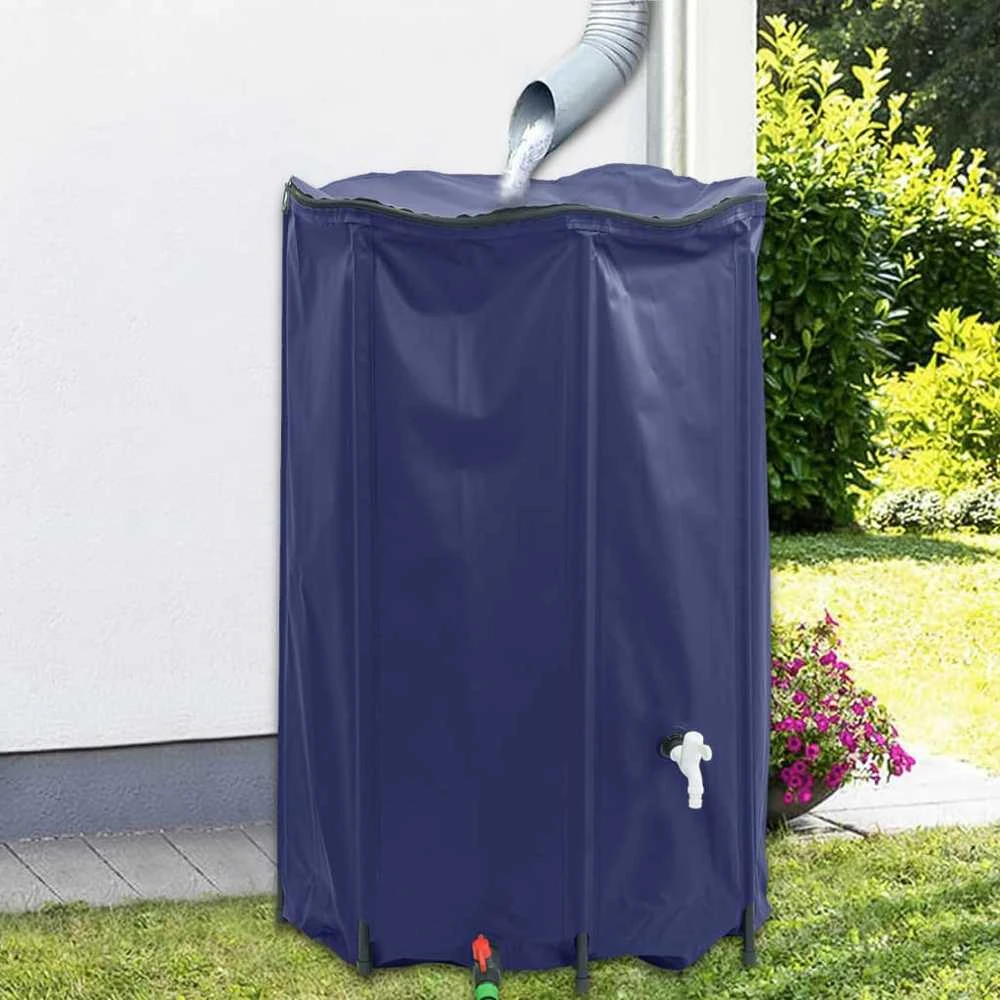 Vandens talpa su čiaupu, sulankstoma, 1000l, PVC