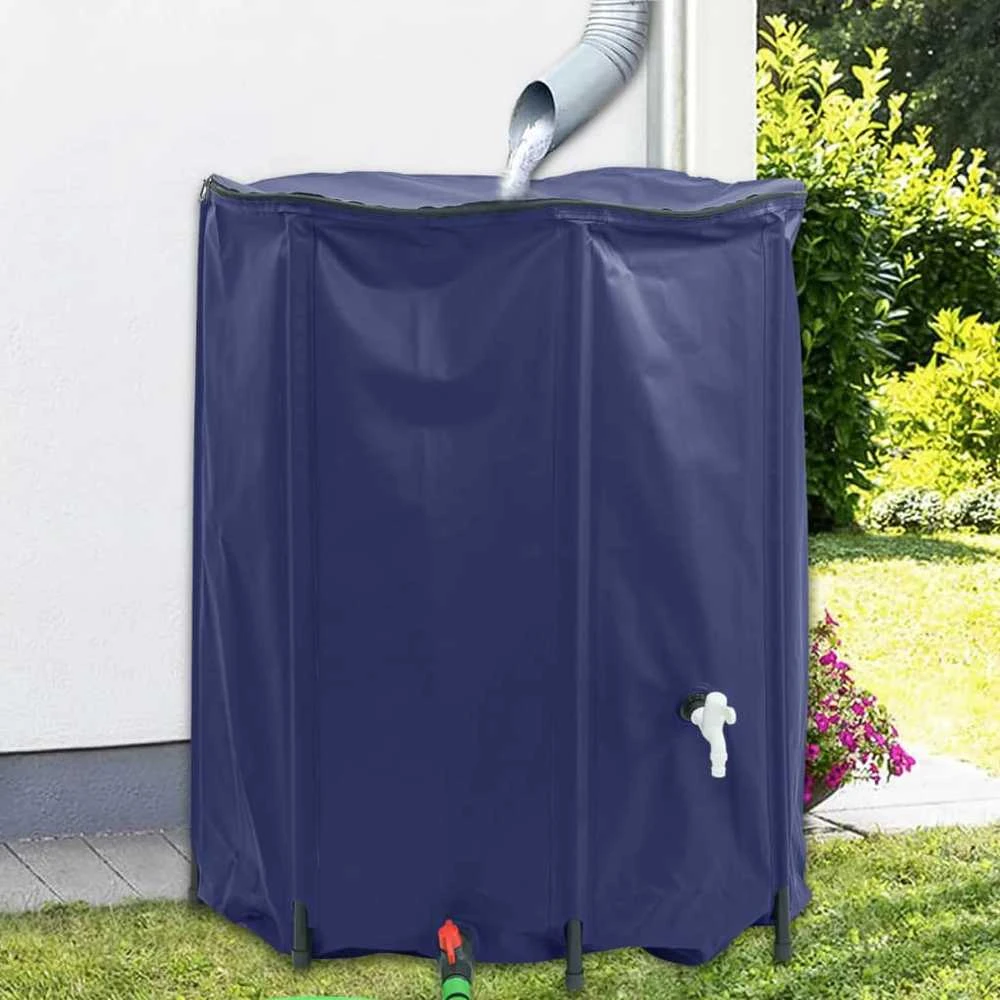 Vandens talpa su čiaupu, sulankstoma, 1250l, PVC