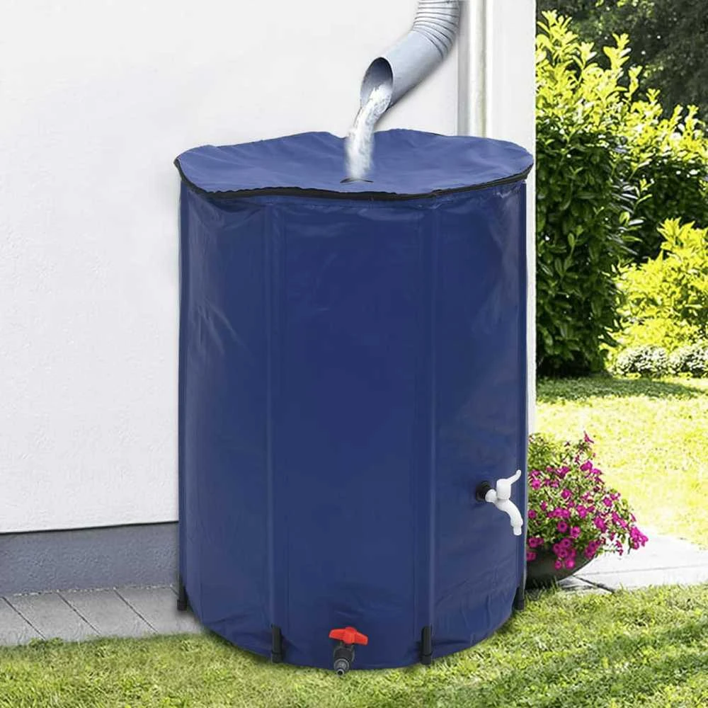 Vandens talpa su čiaupu, sulankstoma, 750l, PVC
