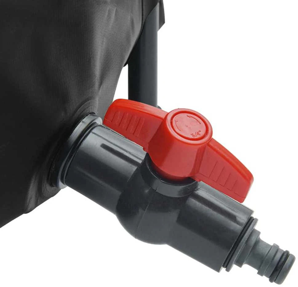 Vandens talpa su čiaupu, sulankstoma, 750l, PVC
