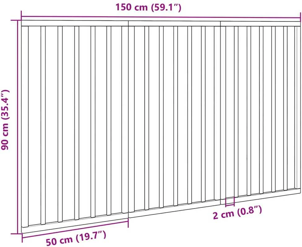 Varteliai šunims, 3 segmentai, juodi, 150cm, tuopos mediena