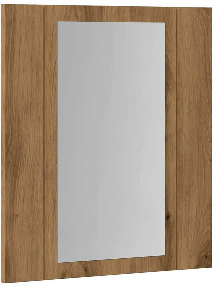 Veidrodinė LED vonios spintelė, artisano, 40x12x45cm, mediena