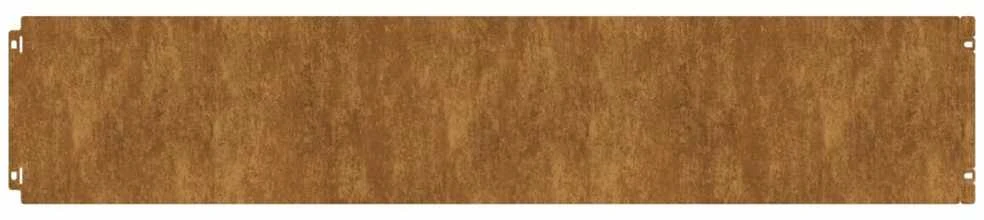 Vejos apvadai, 10vnt., 20x103cm, lankstus Corten plienas