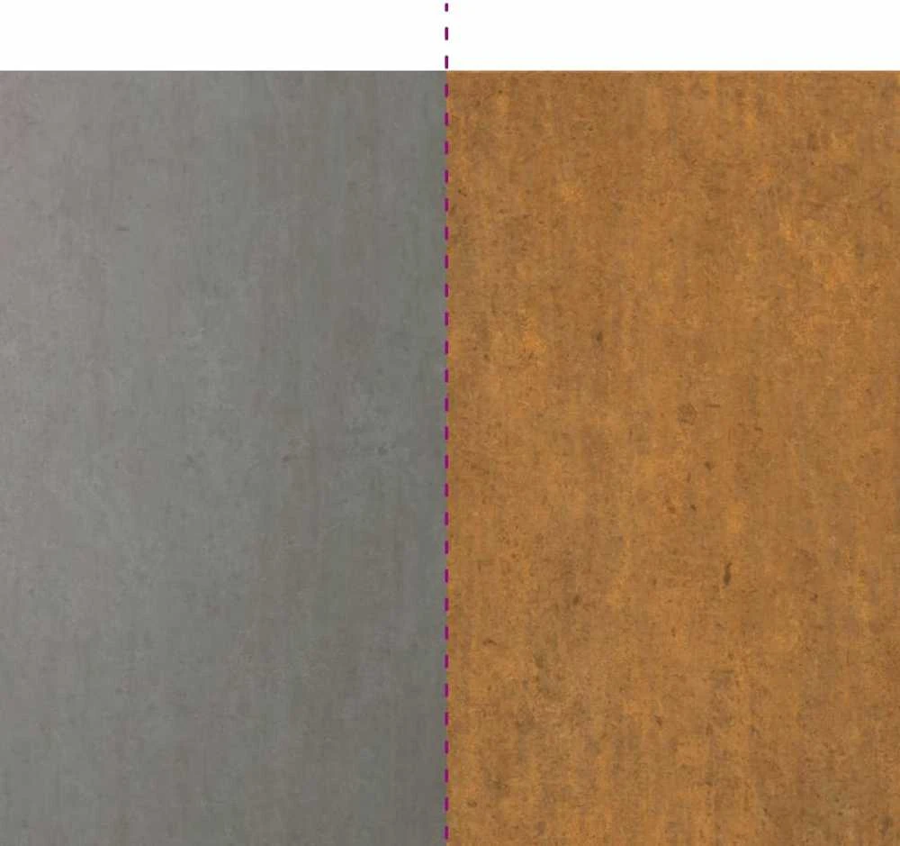 Vejos apvadai, 50vnt., 10x103cm, lankstus Corten plienas