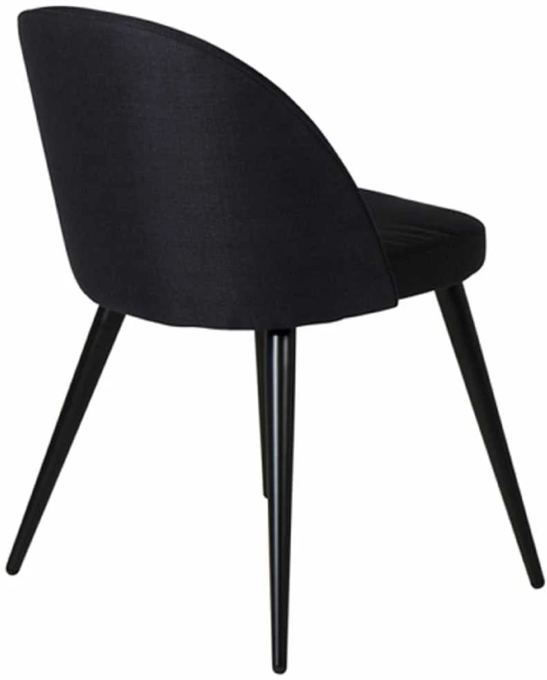 Venture Design Venture Home Valgomojo kėdės Velvet, 2vnt., juodos, poliesteris