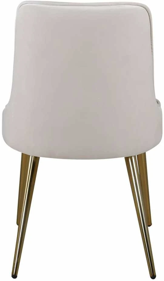 Venture Home Valgomojo kėdės Velvet Deluxe, 2vnt., smėlio, aksomas
