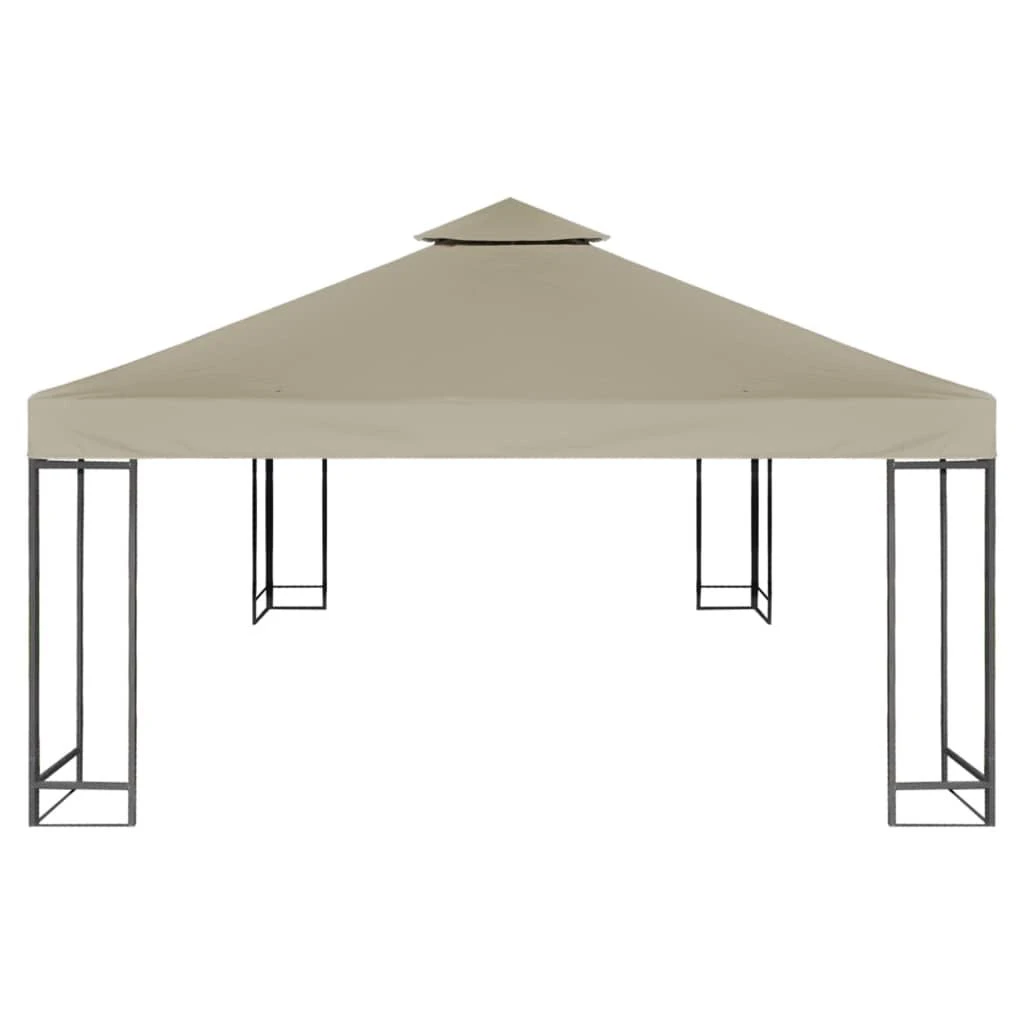 Viršutinis pavėsinės uždangalas, 2 aukštų, taupe, 310g/m², 3x3m